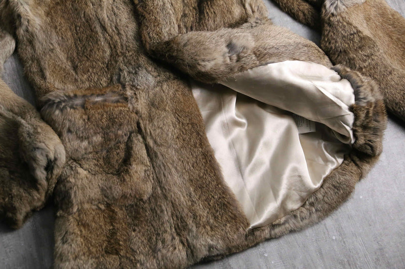 1990s DIESEL all rabbit far jacket