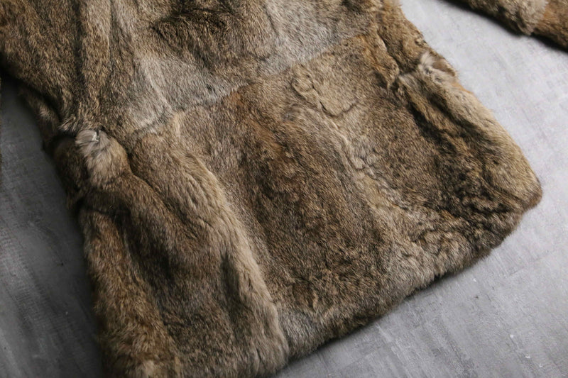 1990s DIESEL all rabbit far jacket