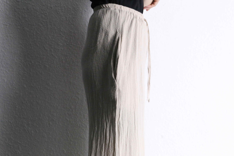 wrinkles textile cotton buggy easy pants