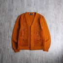 late 1970- early 80s CAMPUS suede switch cardigan