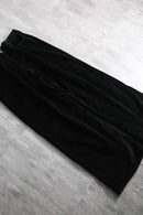 2000s super baggy black corduroy pants