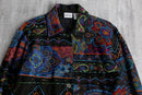 "chico's" multi color shirt jacket