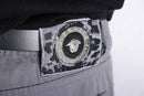 "Versace Jeans Signature" cotton tapered pants