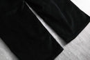2000s super baggy black corduroy pants