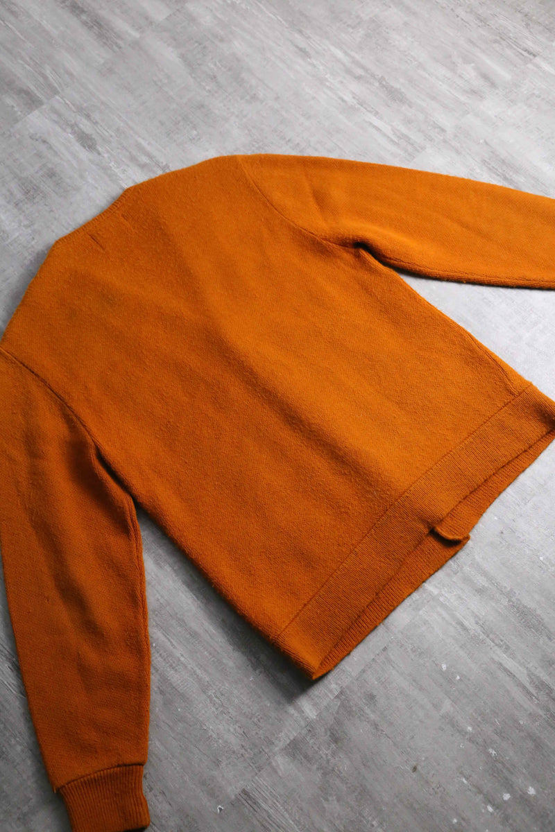 late 1970- early 80s CAMPUS suede switch cardigan