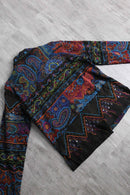 "chico's" multi color shirt jacket