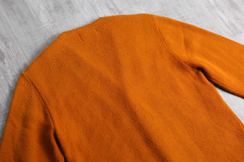 late 1970- early 80s CAMPUS suede switch cardigan