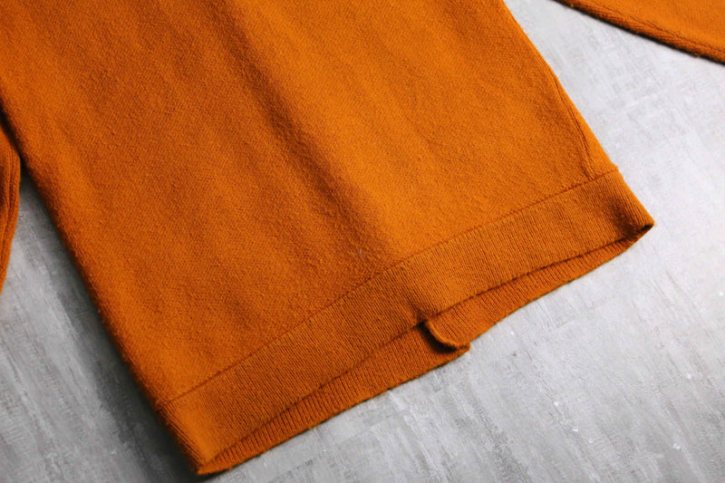 late 1970- early 80s CAMPUS suede switch cardigan