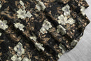 1980-90s flower pattern sheer shirt