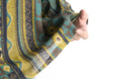 geometric ethnic pattern box silhouette shirt