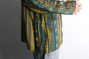 geometric ethnic pattern box silhouette shirt