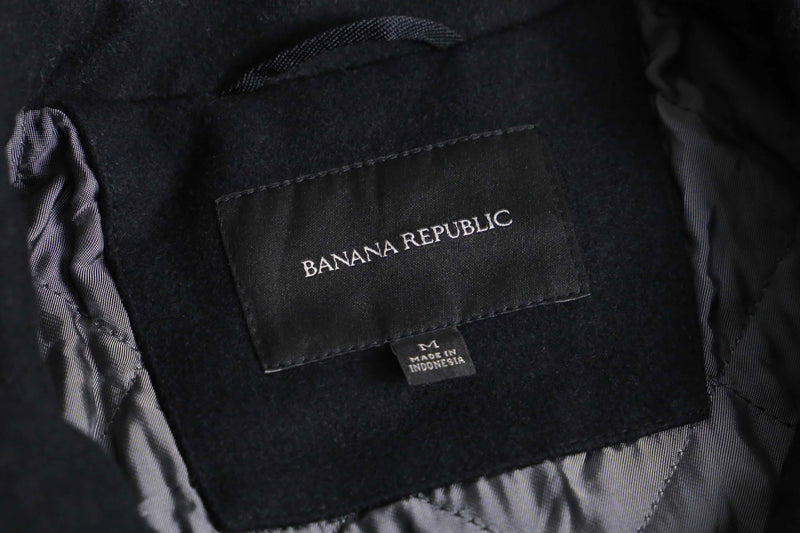 2000s BANANA REPUBLIC melton wool jacket