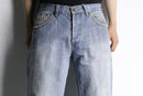 90-00's "diesel" light wash tapered denim pants