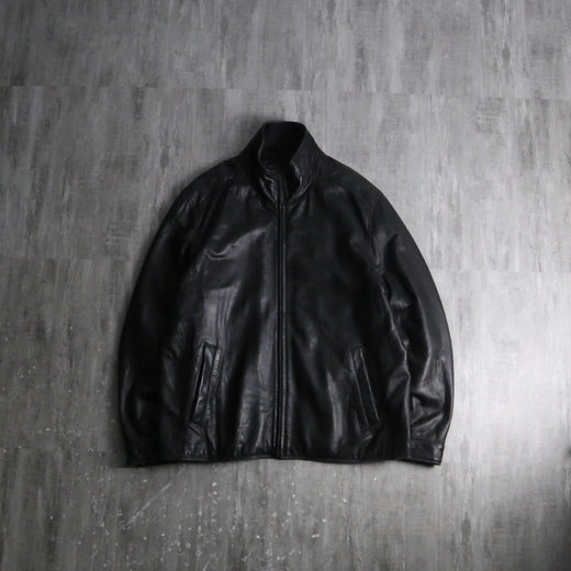 2000s ALFANI sheepskin leather jacket