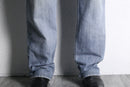 90-00's "diesel" light wash tapered denim pants