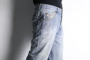 90-00's "diesel" light wash tapered denim pants