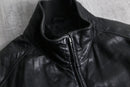 2000s ALFANI sheepskin leather jacket