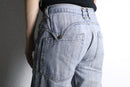 90-00's "diesel" light wash tapered denim pants