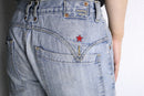 90-00's "diesel" light wash tapered denim pants