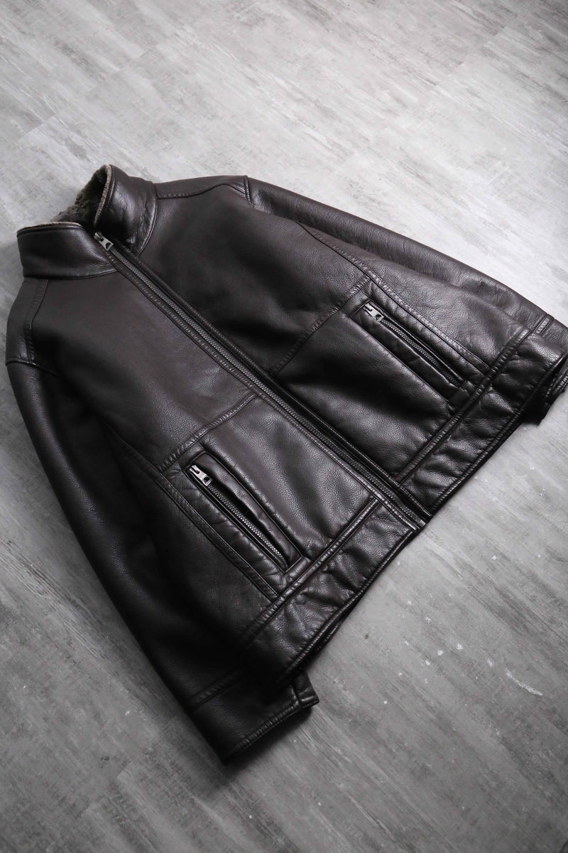 GUESS 3X big faux mouton jacket "NOS"