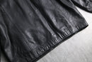 2000s ALFANI sheepskin leather jacket