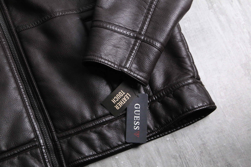 GUESS 3X big faux mouton jacket "NOS"