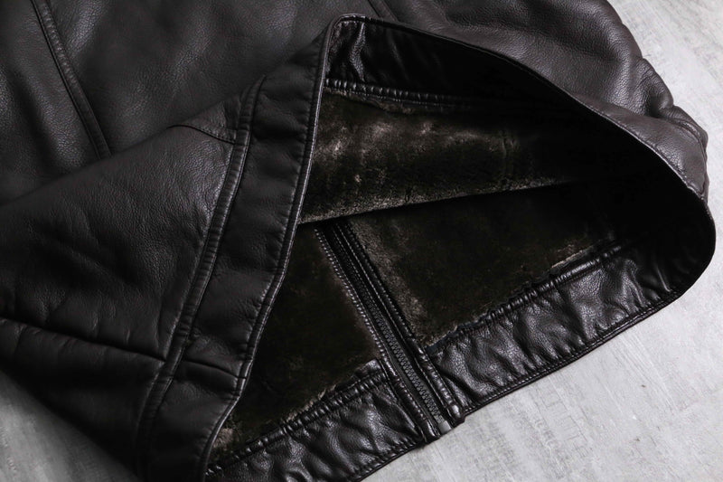 GUESS 3X big faux mouton jacket "NOS"