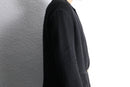 black linen easy tailored jacket