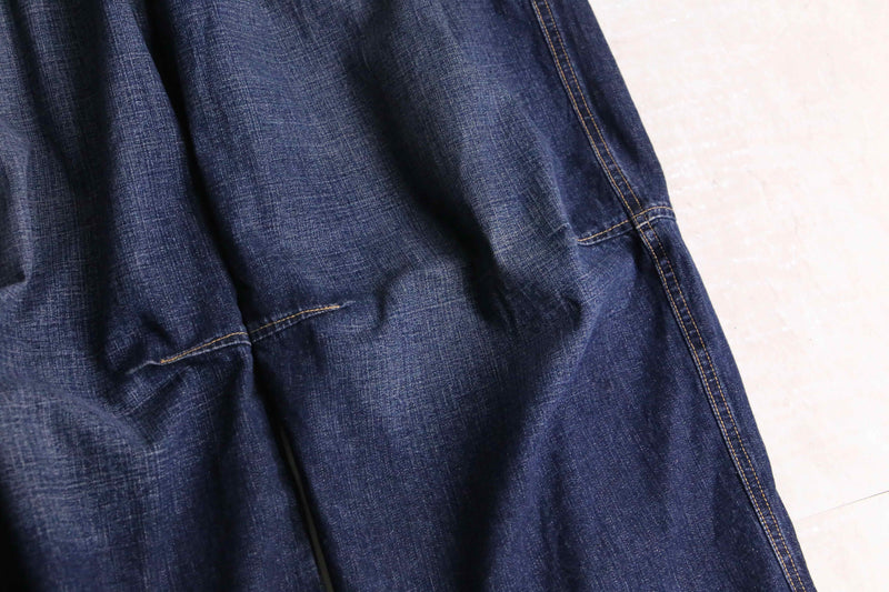 "GUESS JEANS" indigo painter design loose denim pants