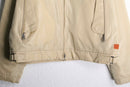 "BOSS" beige harrington jacket