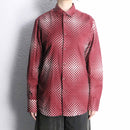 "KENZO" geometric patterns L/S shirt