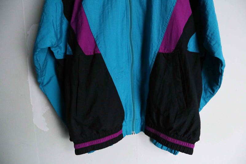 neon color nylon jacket