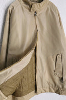 "BOSS" beige harrington jacket