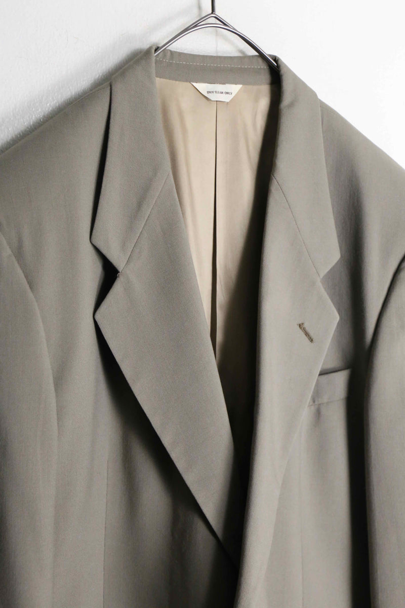 "GIVENCHY" ivory single tailored jacket