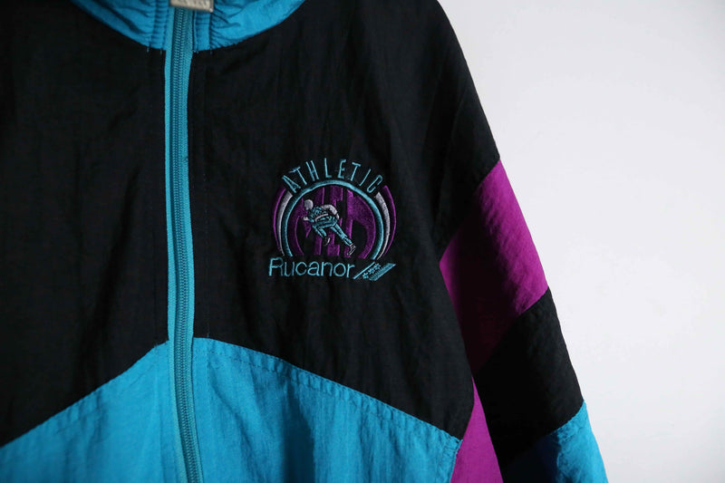 neon color nylon jacket