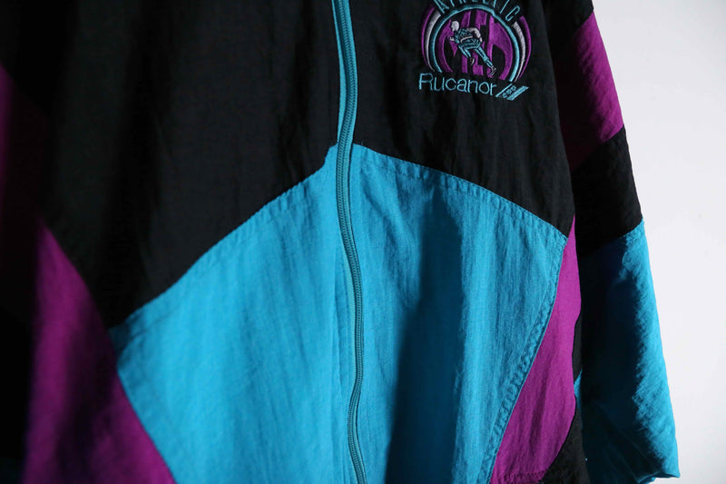 neon color nylon jacket