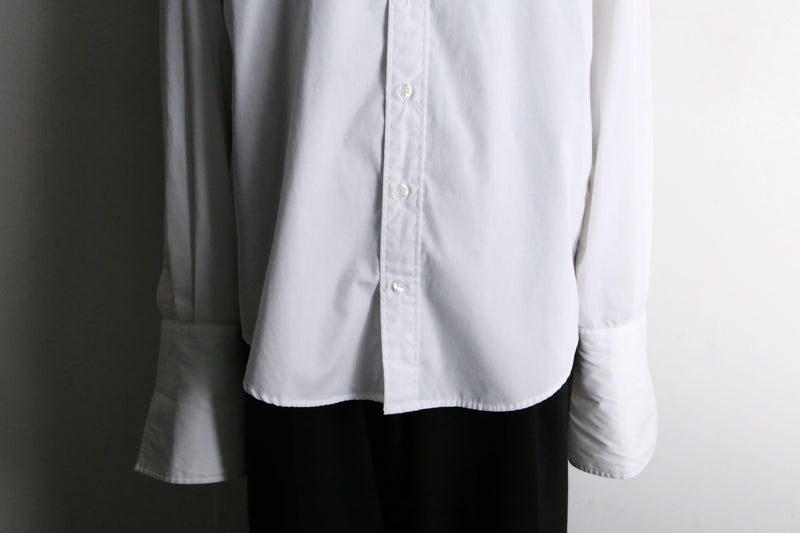 "YVES SAINT LAURENT" double cuffs dress shirt