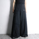 ”Re:make” wide silhouette buggy sweat pants