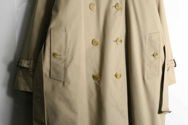 1990s Burberry's gabardine trench coat "fullset"