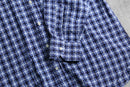 1990-00s ETRO gunclub check weave dress shirt