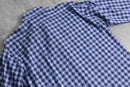 1990-00s ETRO gunclub check weave dress shirt