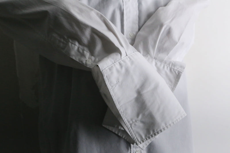 "YVES SAINT LAURENT" double cuffs dress shirt