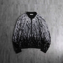 2000s sequins gradation design zip blouson