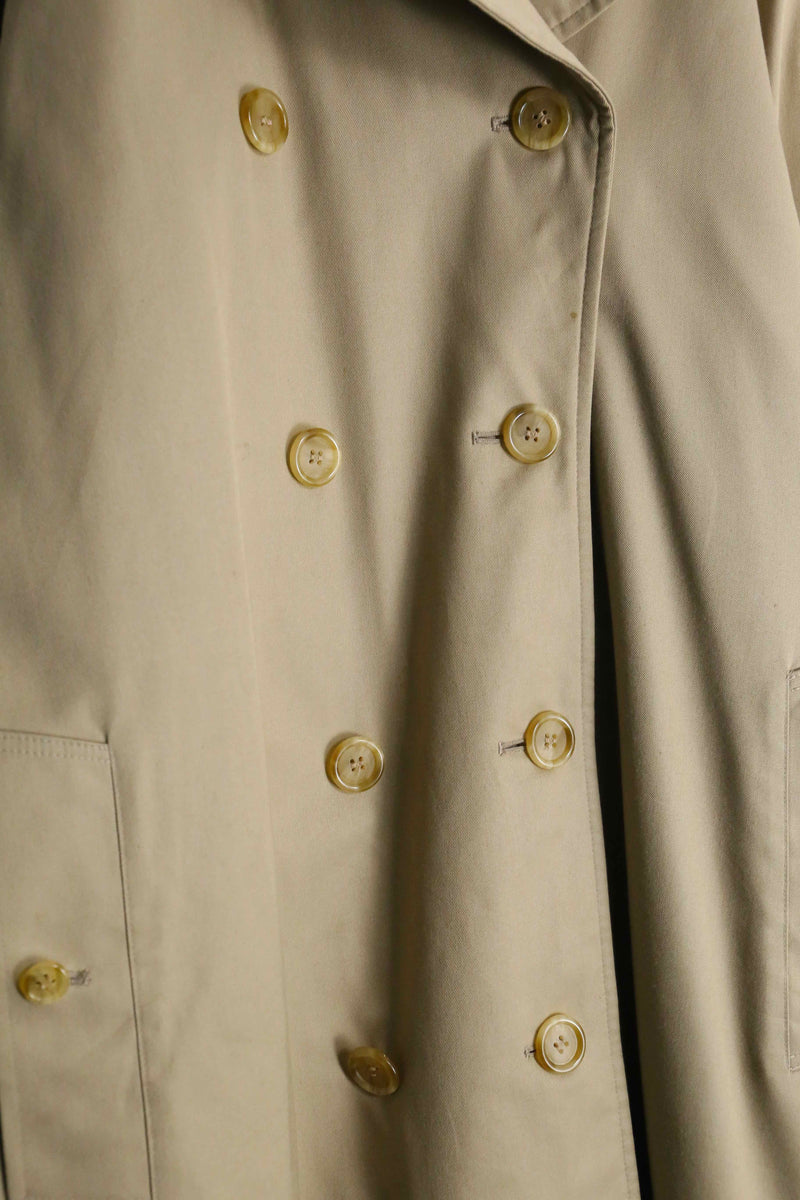 1990s Burberry's gabardine trench coat "fullset"