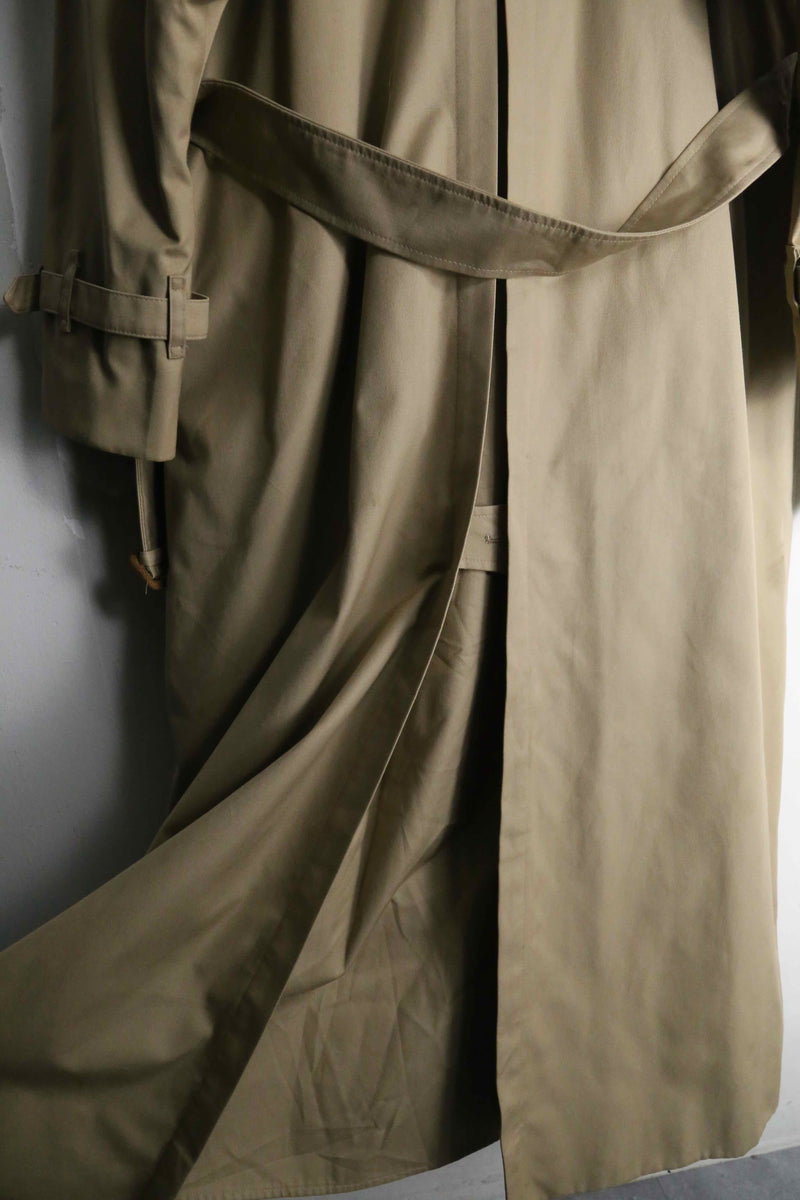 1990s Burberry's gabardine trench coat "fullset"