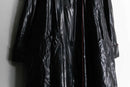 nel lining unusual PVC long coat