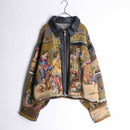 "Re:make" nobel art rag tracker jacket