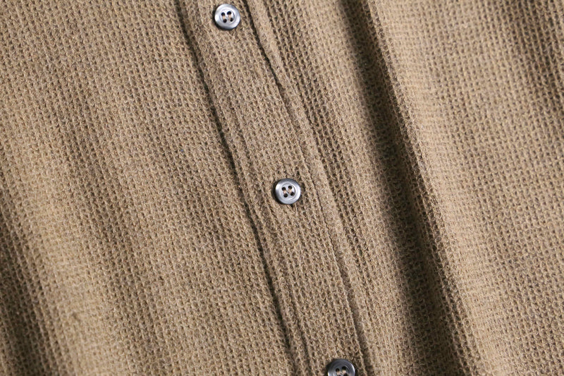 waffle textured cotton B.D. shirt
