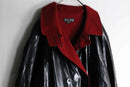 nel lining unusual PVC long coat