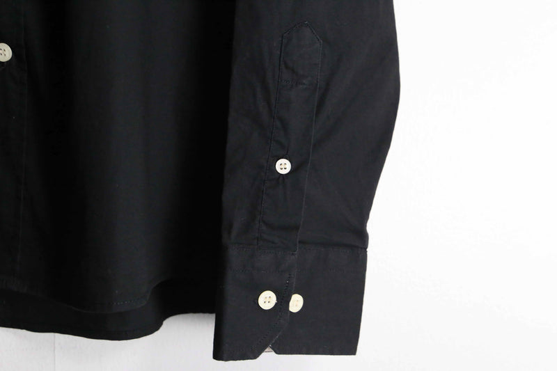 ”BURBERRY” black color embroidery design shirts
